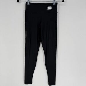 SAYSKY COMBAT+ RUNNING TIGHTS BLACK COMPRESSION LEGGINGS POCKETS REFLECTIVE XS